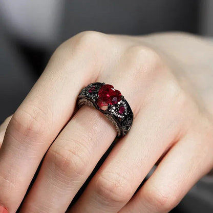 European and American Stainless Steel Dragon Pattern Men'S Ring Couple Pair Ring