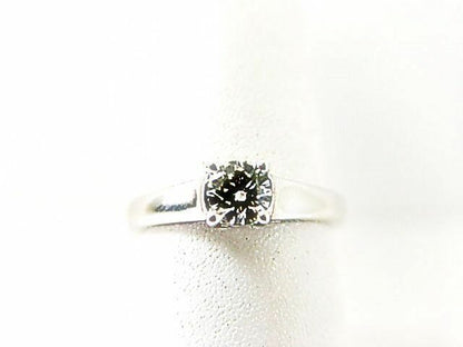 DIAMOND ROUND BR SHAPE SOLITAIRE RING CENTER 5.21MM DIAMOND