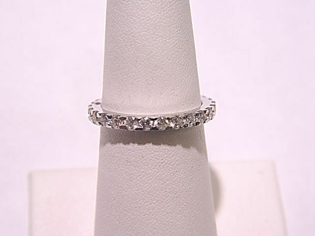 DIAMOND SET ALL THE WAY AROUND ETERNITY STYLE