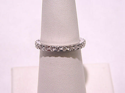 DIAMOND SET ALL THE WAY AROUND ETERNITY STYLE
