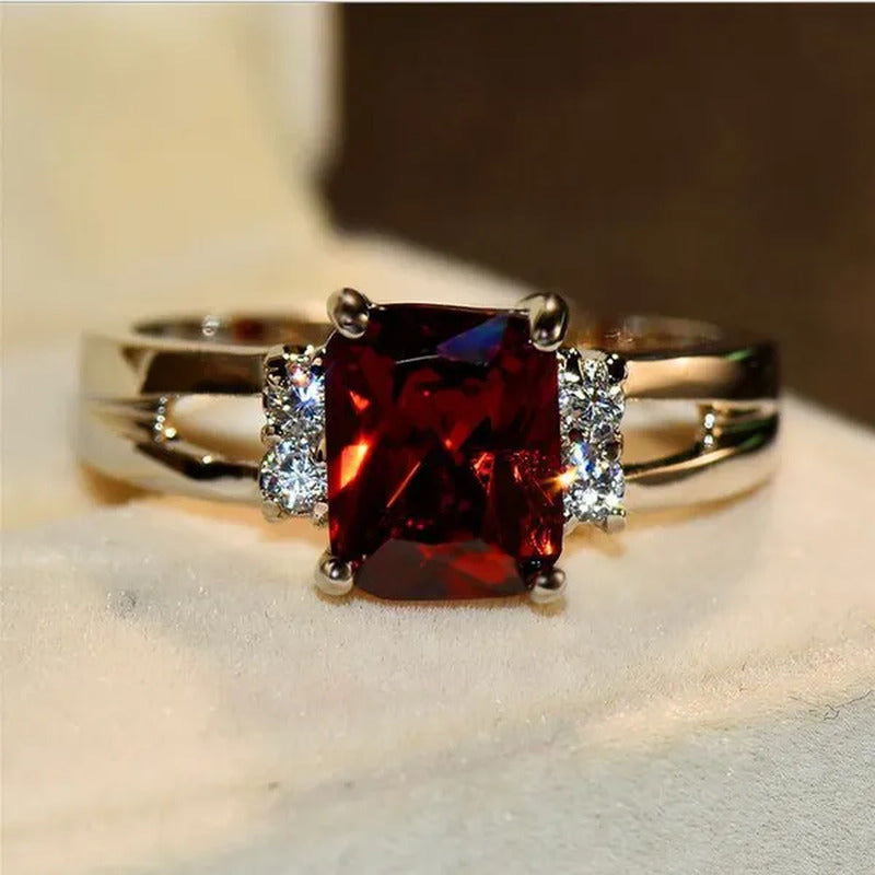 Size 6-10 Women Jewelry Amethyst / Ruby / Blue Sapphire / Black Sapphire Women 9