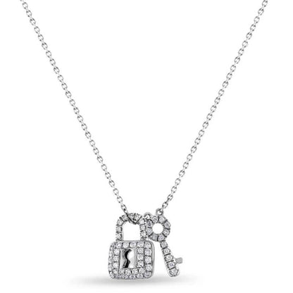 0.18 CT. T.W. Diamond Pendant in 14K Gold