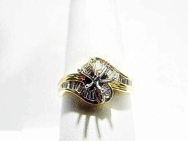 DIAMOND BAGUETTE SHAPE CHANNEL SET SETTING 6 PRONG FOR