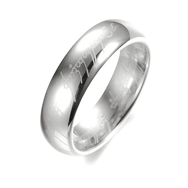 Fashion Jewelry Lord of the Rings Stainless Steel Men Women LOTR the One Band Ri
