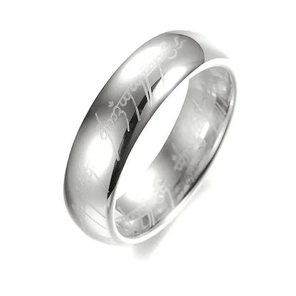 Fashion Jewelry Lord of the Rings Stainless Steel Men Women LOTR the One Band Ri