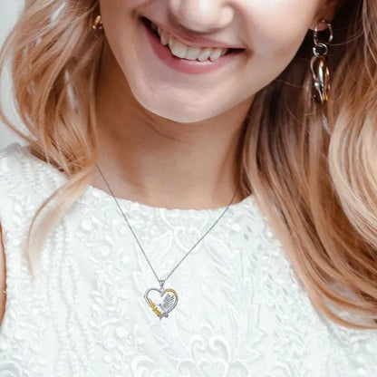 1Pc Exquisite Cute Bird Ladies Heart Necklace Crystal Zircon Pendant Necklace Ro