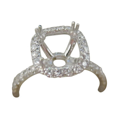 DIAMOND SETTING HALO SET DIAMOND TO BACK SMALL GOLD PIECE FOR RE-SIZEING