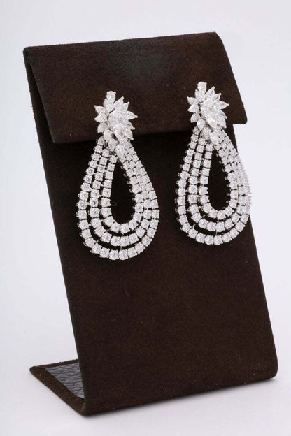 Diamond Drop Earrings