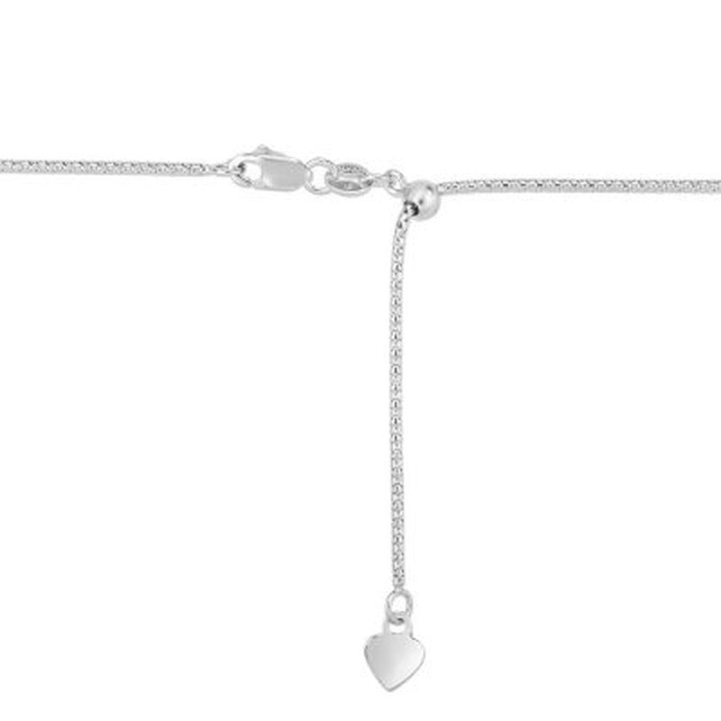 Adjustable Popcorn Chain Necklace, 1.1Mm in 14K Gold