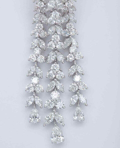 Diamond Dangle Earrings
