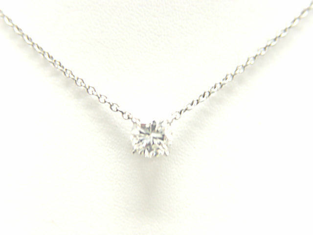 DIAMOND ROUND BR SHAPE PENDANT 4 PRONG SET 6.23X6.21X4