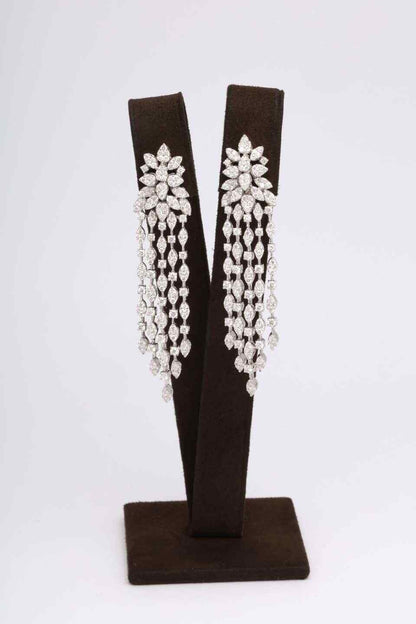 Classic Diamond Dangle Earring