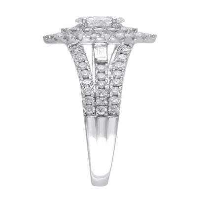 1 Carat T.W. (I2 Clarity, H-I Color) Brilliance Fine Jewelry Marquise Cut Diamon