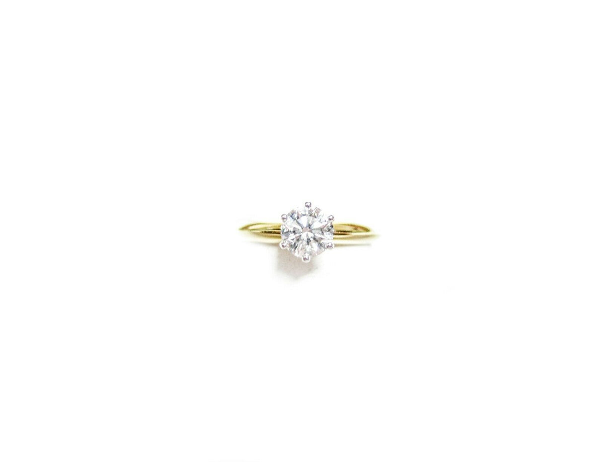 .60 CT CERTIFIED DIAMOND ROUND BRILLIANT SHAPE SOLITAIRE 6 PRONG ENGAGEMENT RING