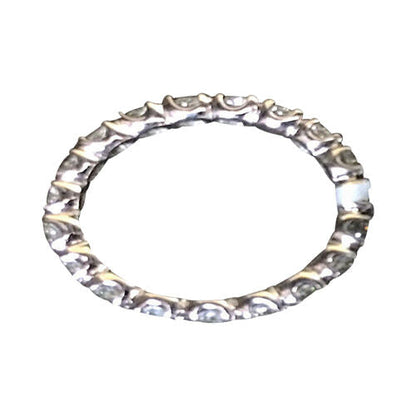DIAMOND ROUND BRILLIANT SHAPE ETERNITY BAND DIAMOND SET COMFORTABLE DIAMOND BAND