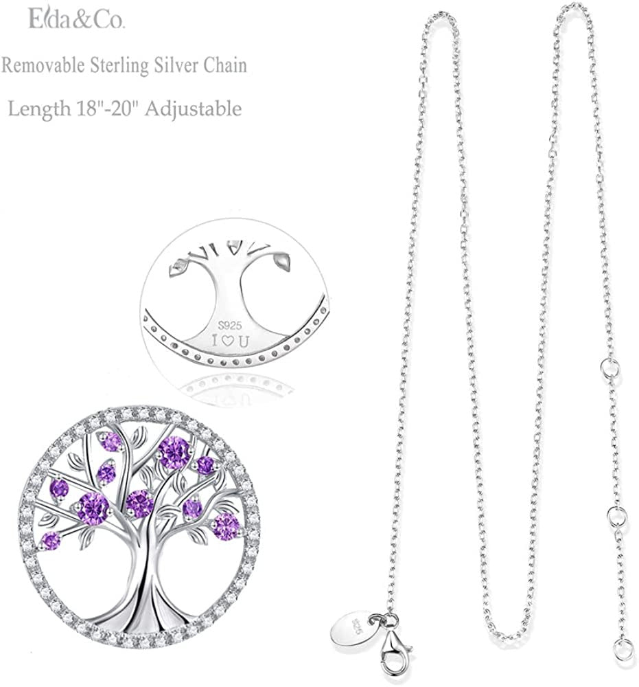 Valentines Day Jewelry Gifts for Her Tree of Life Necklace for Women February Ma