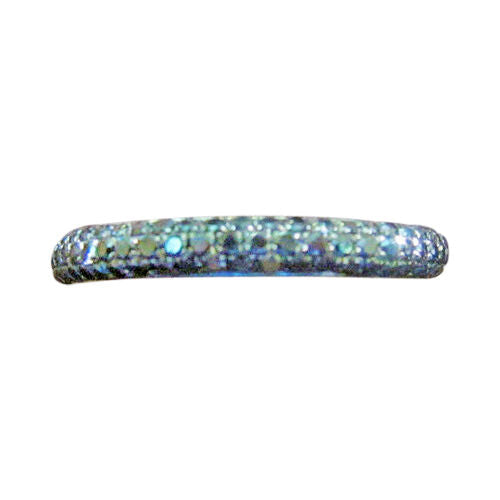 black diamond eternity band all around set diamond