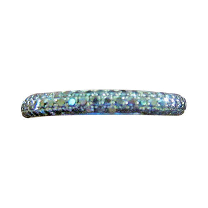 black diamond eternity band all around set diamond