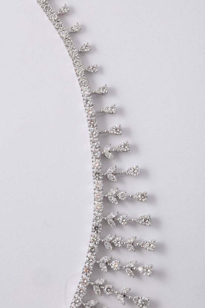 Over 20 Carat Diamond Drop Necklace