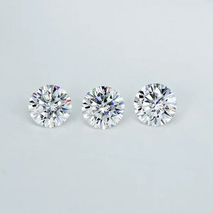 2CT Natural Diamond 8Mm round AAAAA VVS Certified G Color Loose Diamond 1PC