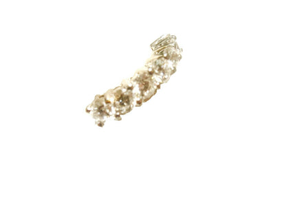 DIAMOND SEVEN ROUND BRILLIANT COMMON PRONG SET DIAMOND BAND