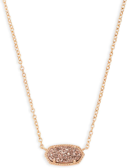 Elisa Pendant Necklace for Women, Fashion Jewelry, 14K Gold-Plated