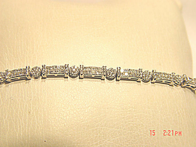 DIAMOND ROUND PRINCESS BRACELET