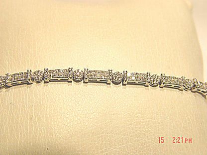 DIAMOND ROUND PRINCESS BRACELET