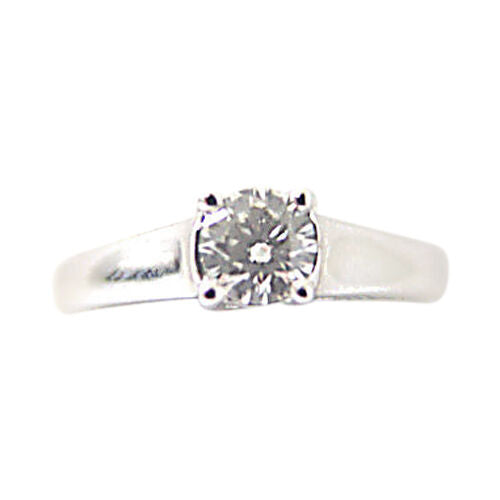 DIAMOND ROUND BR SHAPE SOLITAIRE RING CENTER 5.21MM DIAMOND