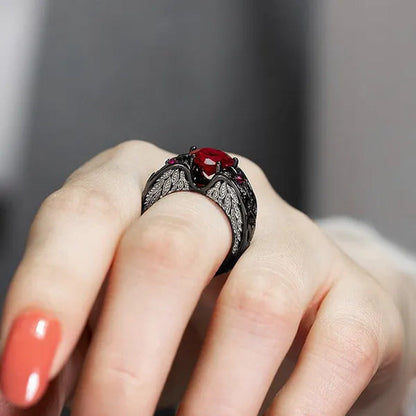European and American Stainless Steel Dragon Pattern Men'S Ring Couple Pair Ring