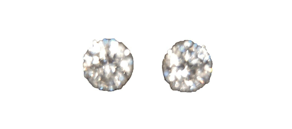DIAMOND STUD EARRING .65 CT TOTAL WEIGHT ROUND DIAMOND STUD EARRING G SI2 14 K