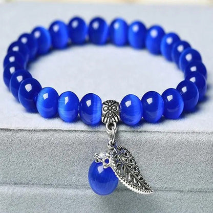 New Fashion Cat'S Eye Stone Women'S Bracelet National Style Buddha Bead Bracelet