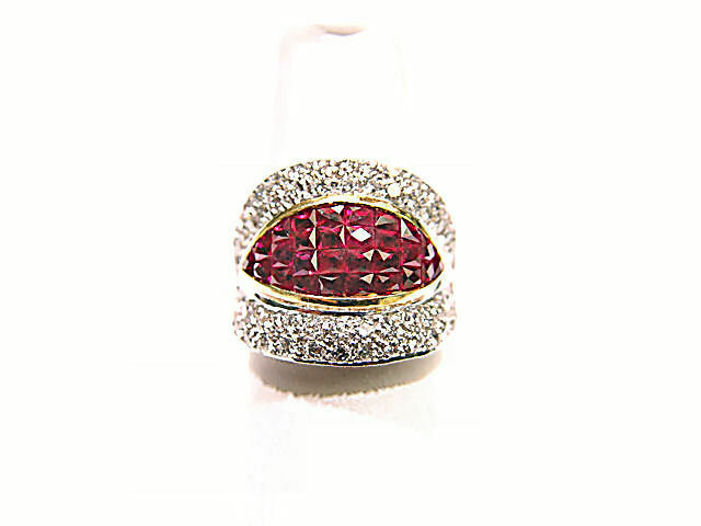 RUBY AND DIAMOND BAND