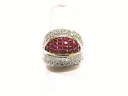 RUBY AND DIAMOND BAND