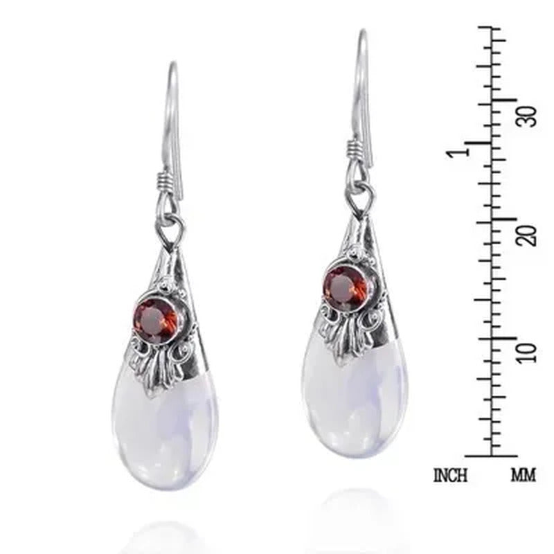 Dazzling 925 Solid Sterling Silver Natural Gemstone Amethyst Ruby & Black Sapphi