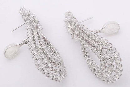 Diamond Drop Earrings