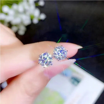 Latest Valentine'S Day Ladies Fashion 925 Sterling Silver Rings Diamond Rings St