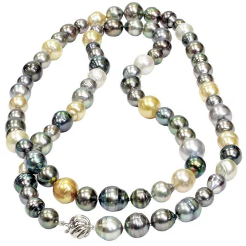 South Sea and Tahitian Pearl Necklace