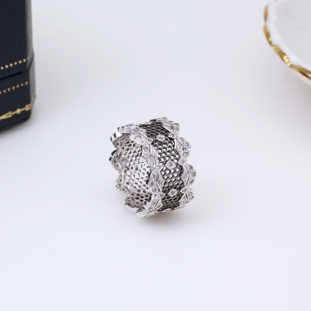 Women'S Gold-Plated Gingko Leaf Ring