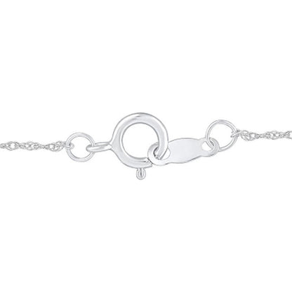 0.30 CT. T.W. Diamond Heart Pendant in 14K Gold