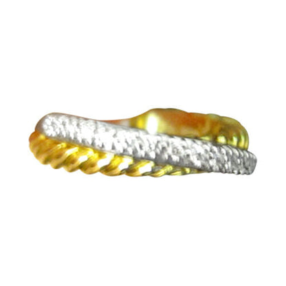 DAVID YURMAN ETERNITY BAND DIAMOND TOP SET BAND DAID YURMAN RING