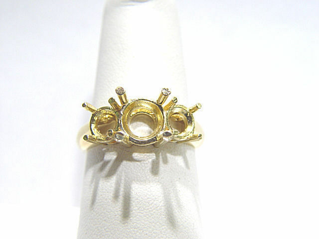 3 STONE SETTING CENTER 4 PRONG FOR 7.60MM STONE SIDE