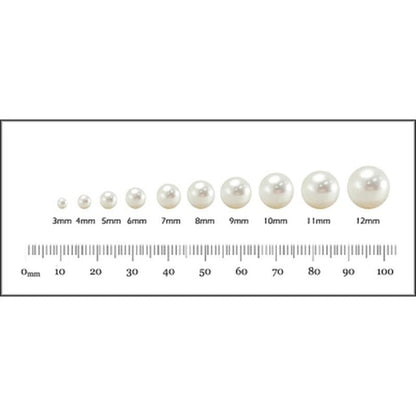 8-8.5MM Akoya Pearl with .05 Ct Diamond Pendant and 18" Rope Chain Necklace in 1