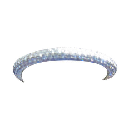 diamond round brilliant pave shape eternity band all around set diamond