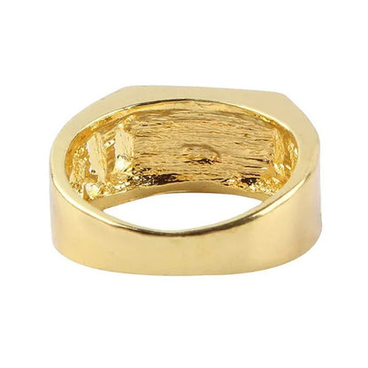 Fashion Male Jewelry Classic Color Wedding Ring Black Enamel Rings for Men Chris