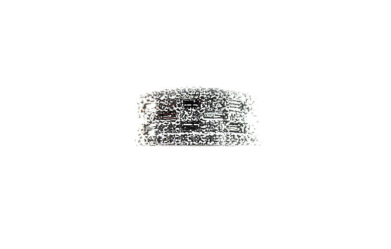 DIAMOND ROUND 118 STONE BAGUETTE 26 STONE ETERNITY DIAMOND ANNIVERSARY BAND