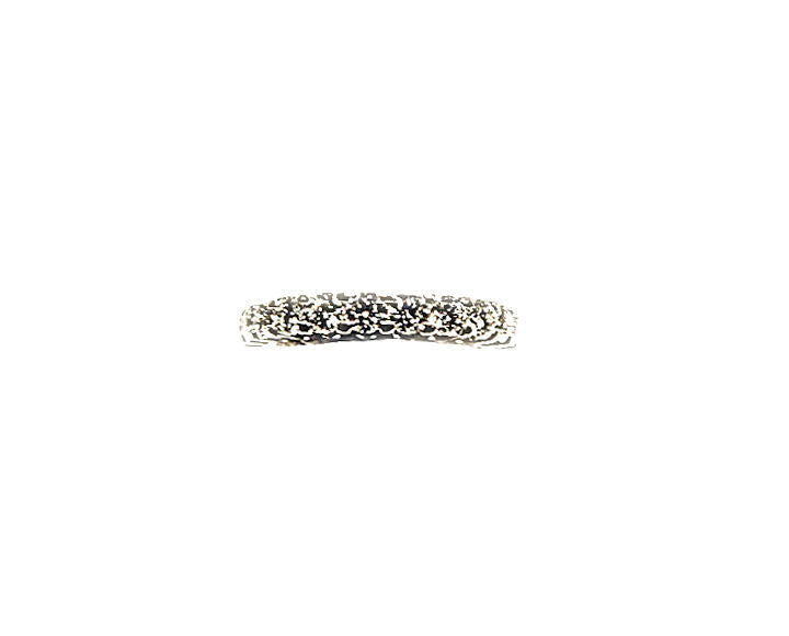diamond band eternity small portion gold back for size