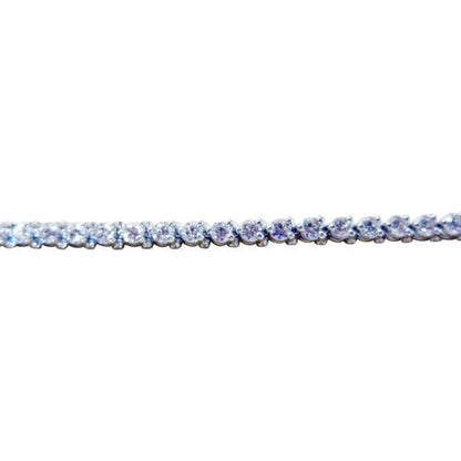 DIAMOND ROUND BRILLIANT SHAPE 3 PRONG SET TENNIS DIAMOND BRACELET