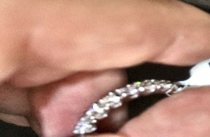 DIAMOND ROUND BRILLIANT SHAPE ETERNITY BAND DIAMOND SET COMFORTABLE DIAMOND BAND