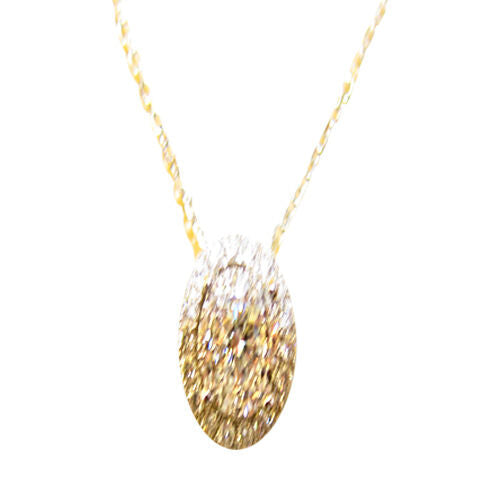 DIAMOND ROUND BRILLIANT DIAMOND AROUND PENDANT INCLUDED CHAIN DIAMOND PENDANT